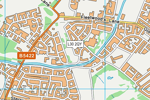 L30 2QY map - OS VectorMap District (Ordnance Survey)