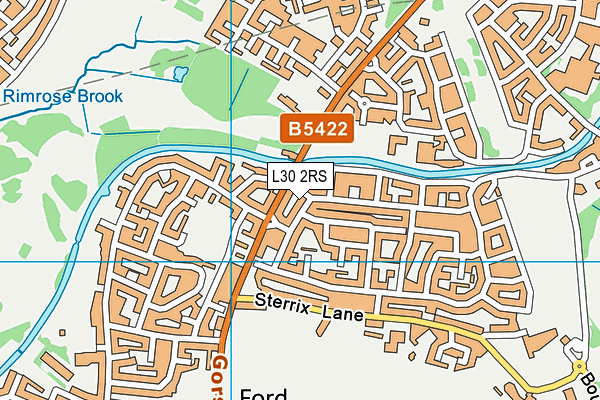 L30 2RS map - OS VectorMap District (Ordnance Survey)