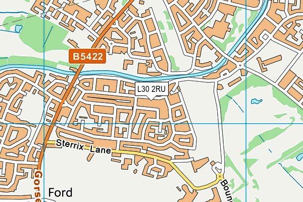 L30 2RU map - OS VectorMap District (Ordnance Survey)