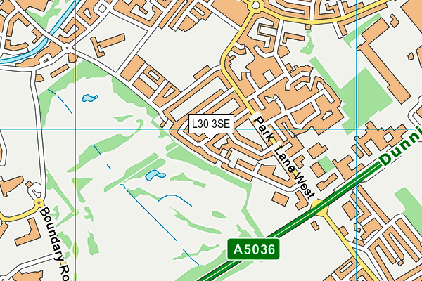 L30 3SE map - OS VectorMap District (Ordnance Survey)