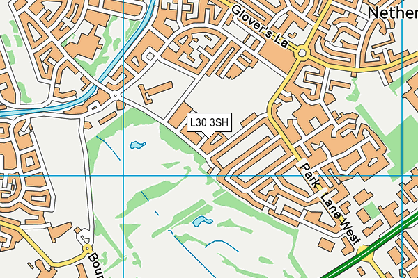 L30 3SH map - OS VectorMap District (Ordnance Survey)