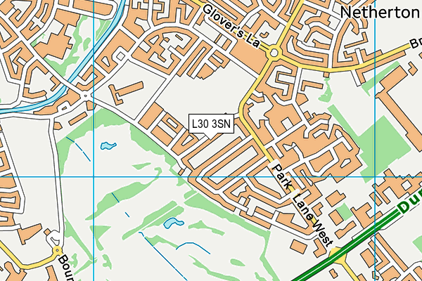 L30 3SN map - OS VectorMap District (Ordnance Survey)