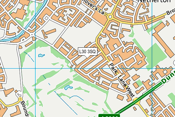 L30 3SQ map - OS VectorMap District (Ordnance Survey)