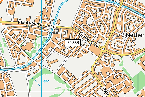 L30 3SR map - OS VectorMap District (Ordnance Survey)