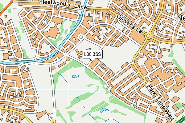 L30 3SS map - OS VectorMap District (Ordnance Survey)