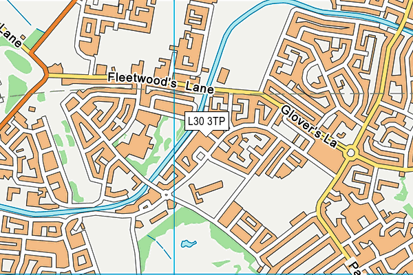 L30 3TP map - OS VectorMap District (Ordnance Survey)