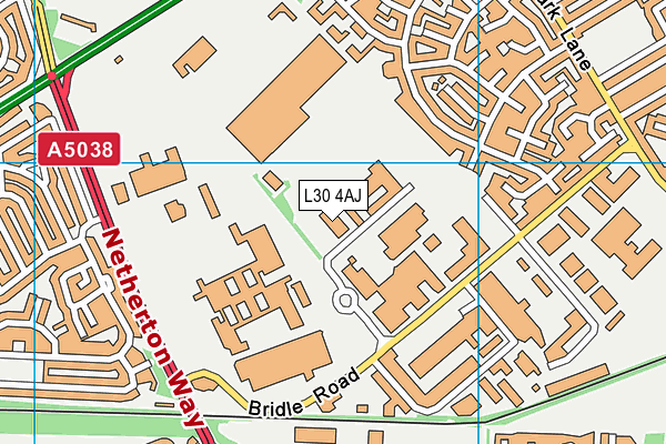 L30 4AJ map - OS VectorMap District (Ordnance Survey)