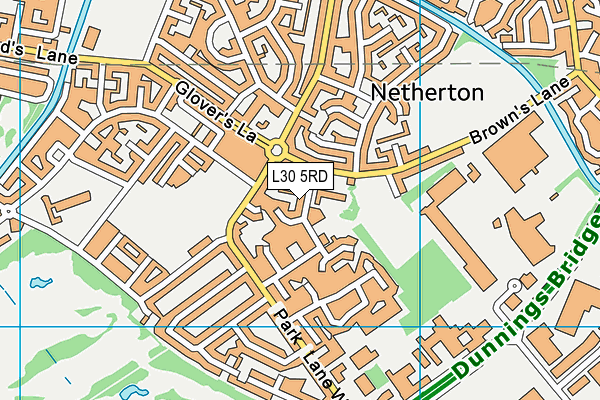 L30 5RD map - OS VectorMap District (Ordnance Survey)