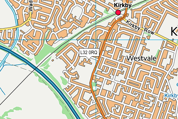 L32 0RQ map - OS VectorMap District (Ordnance Survey)