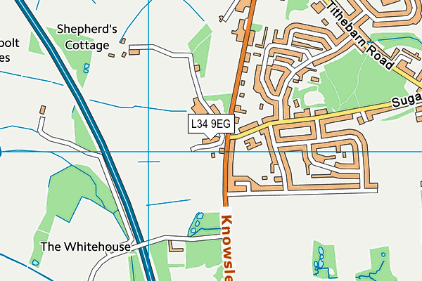 L34 9EG map - OS VectorMap District (Ordnance Survey)