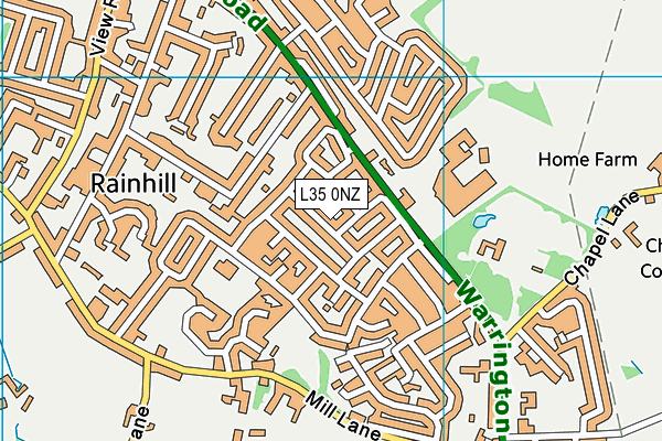 L35 0NZ map - OS VectorMap District (Ordnance Survey)