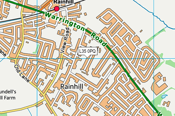 L35 0PQ map - OS VectorMap District (Ordnance Survey)