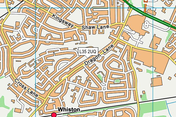 L35 2UQ map - OS VectorMap District (Ordnance Survey)