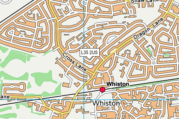 L35 2US map - OS VectorMap District (Ordnance Survey)
