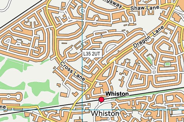 L35 2UT map - OS VectorMap District (Ordnance Survey)