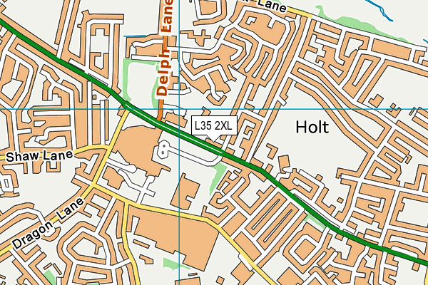 L35 2XL map - OS VectorMap District (Ordnance Survey)