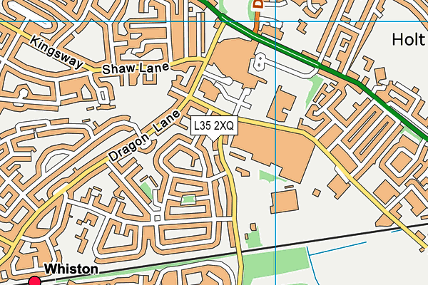 L35 2XQ map - OS VectorMap District (Ordnance Survey)