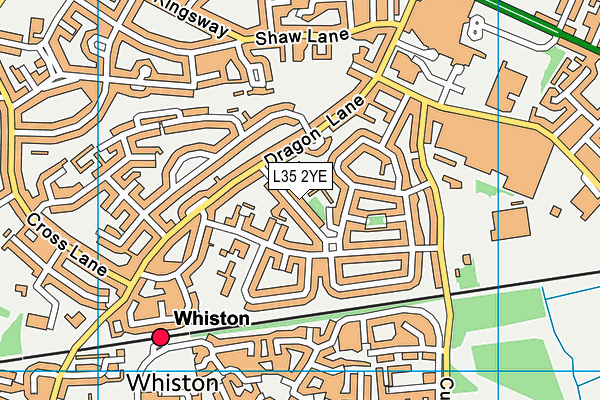 L35 2YE map - OS VectorMap District (Ordnance Survey)
