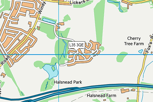 L35 3QE map - OS VectorMap District (Ordnance Survey)