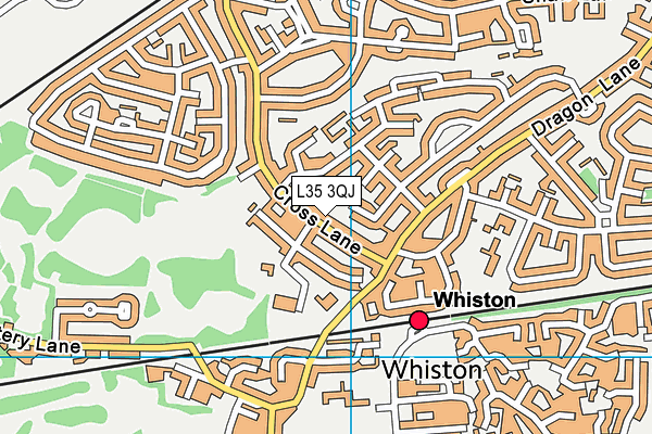 L35 3QJ map - OS VectorMap District (Ordnance Survey)