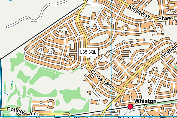 L35 3QL map - OS VectorMap District (Ordnance Survey)