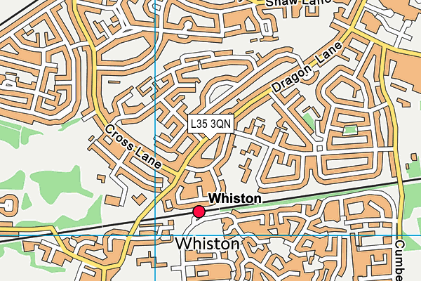 L35 3QN map - OS VectorMap District (Ordnance Survey)