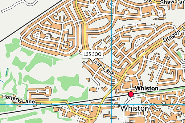 L35 3QQ map - OS VectorMap District (Ordnance Survey)