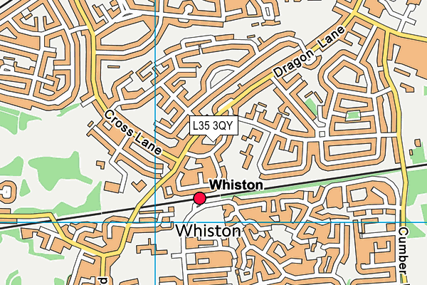 L35 3QY map - OS VectorMap District (Ordnance Survey)