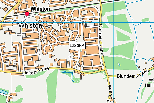 L35 3RP map - OS VectorMap District (Ordnance Survey)