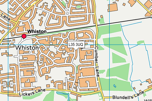 L35 3UQ map - OS VectorMap District (Ordnance Survey)