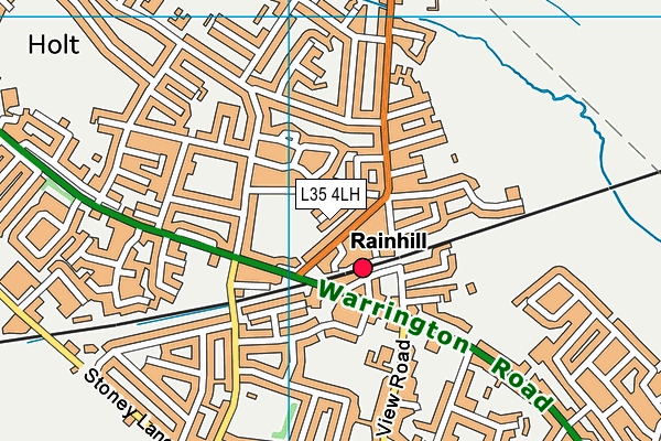 L35 4LH map - OS VectorMap District (Ordnance Survey)