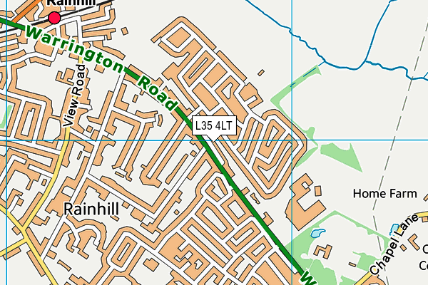 L35 4LT map - OS VectorMap District (Ordnance Survey)