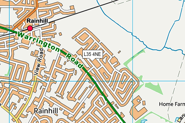 L35 4NE map - OS VectorMap District (Ordnance Survey)