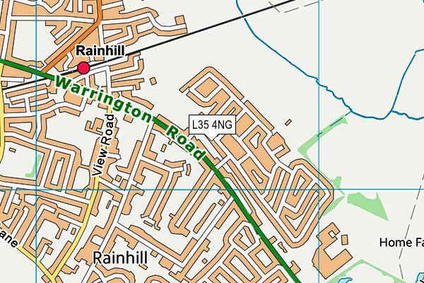 L35 4NG map - OS VectorMap District (Ordnance Survey)