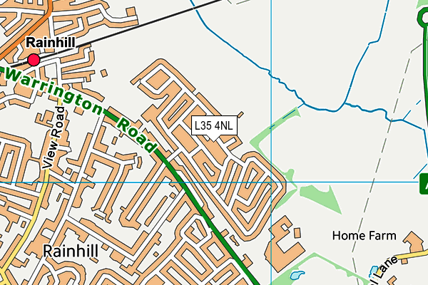 L35 4NL map - OS VectorMap District (Ordnance Survey)