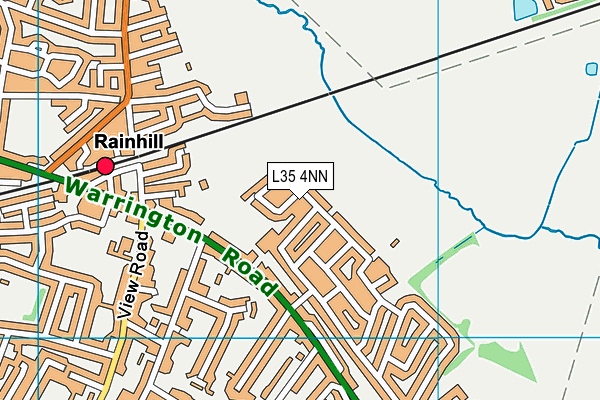 L35 4NN map - OS VectorMap District (Ordnance Survey)