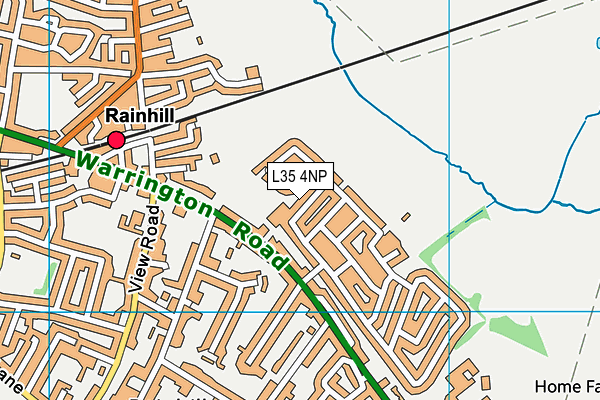 L35 4NP map - OS VectorMap District (Ordnance Survey)