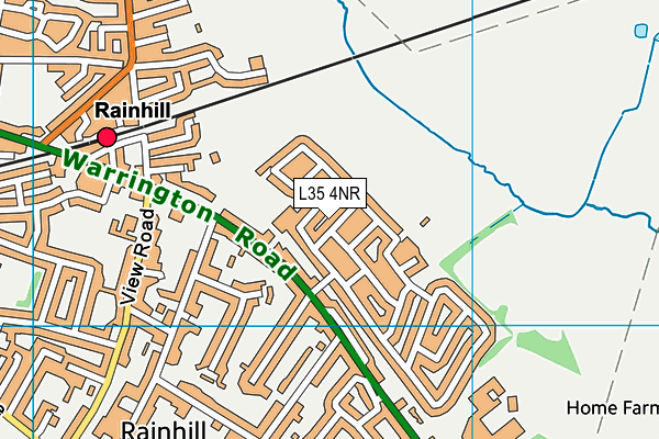 L35 4NR map - OS VectorMap District (Ordnance Survey)