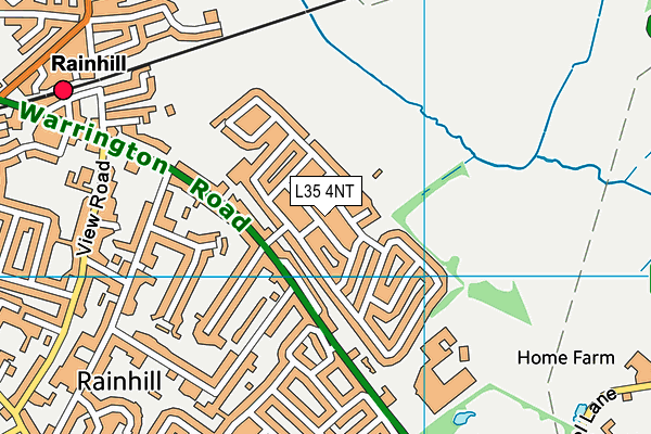 L35 4NT map - OS VectorMap District (Ordnance Survey)
