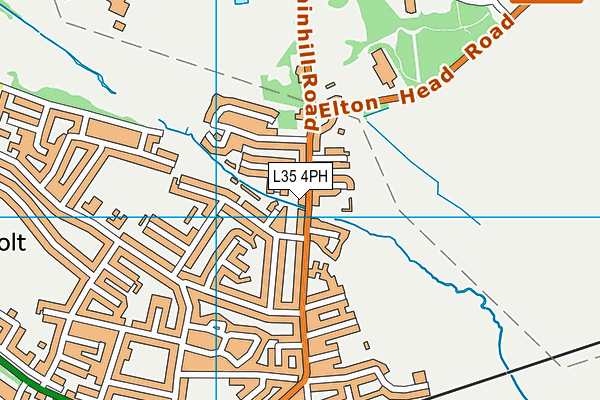 L35 4PH map - OS VectorMap District (Ordnance Survey)