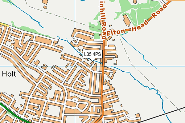 L35 4PS map - OS VectorMap District (Ordnance Survey)
