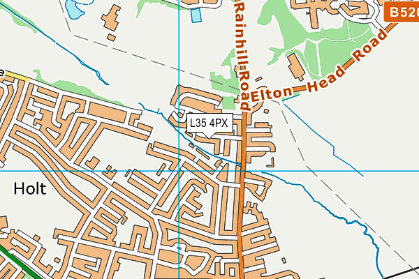 L35 4PX map - OS VectorMap District (Ordnance Survey)