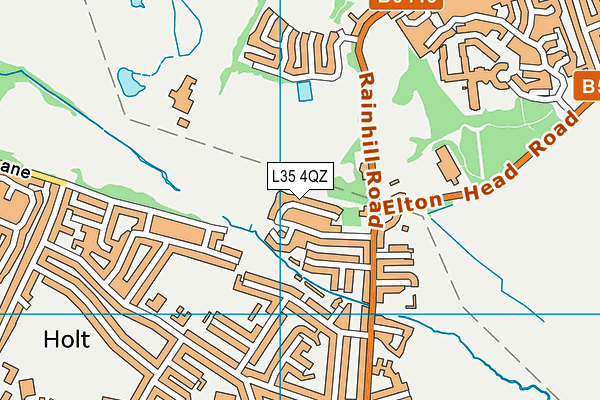 L35 4QZ map - OS VectorMap District (Ordnance Survey)