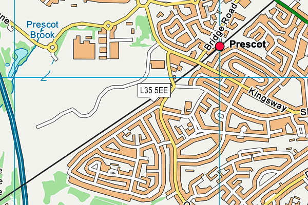 L35 5EE map - OS VectorMap District (Ordnance Survey)