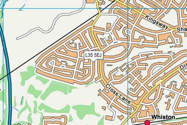 L35 5EJ map - OS VectorMap District (Ordnance Survey)