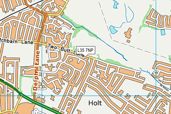 L35 7NP map - OS VectorMap District (Ordnance Survey)