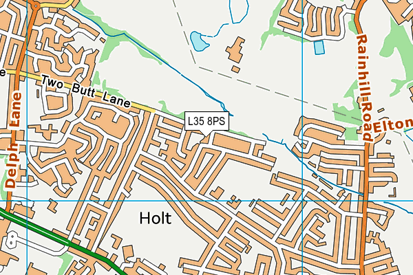 L35 8PS map - OS VectorMap District (Ordnance Survey)