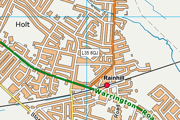 L35 8QJ map - OS VectorMap District (Ordnance Survey)