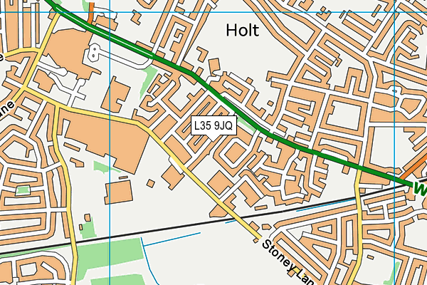 L35 9JQ map - OS VectorMap District (Ordnance Survey)
