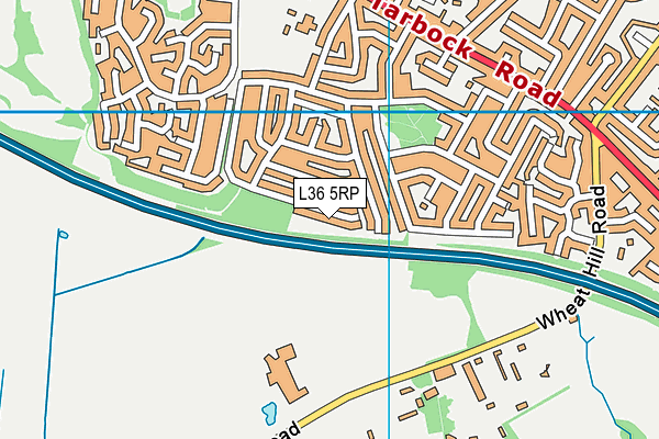 L36 5RP map - OS VectorMap District (Ordnance Survey)